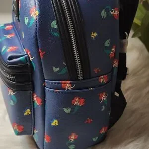 Loungefly | Bags | Loungefly Ariel Aop Heart Logo Mini  display picture 2